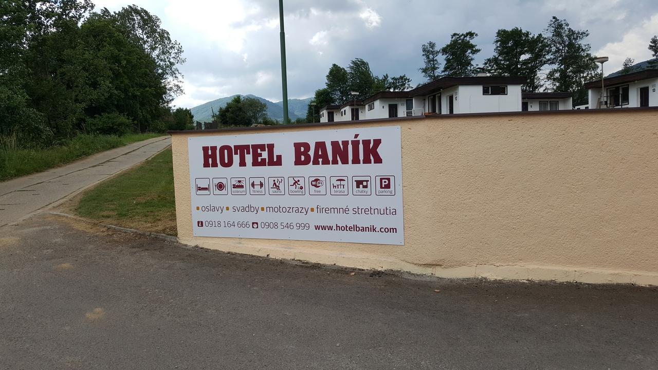 Nitrianske Rudno Hotel Banik מראה חיצוני תמונה